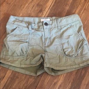 Tucker + Tate green shorts
